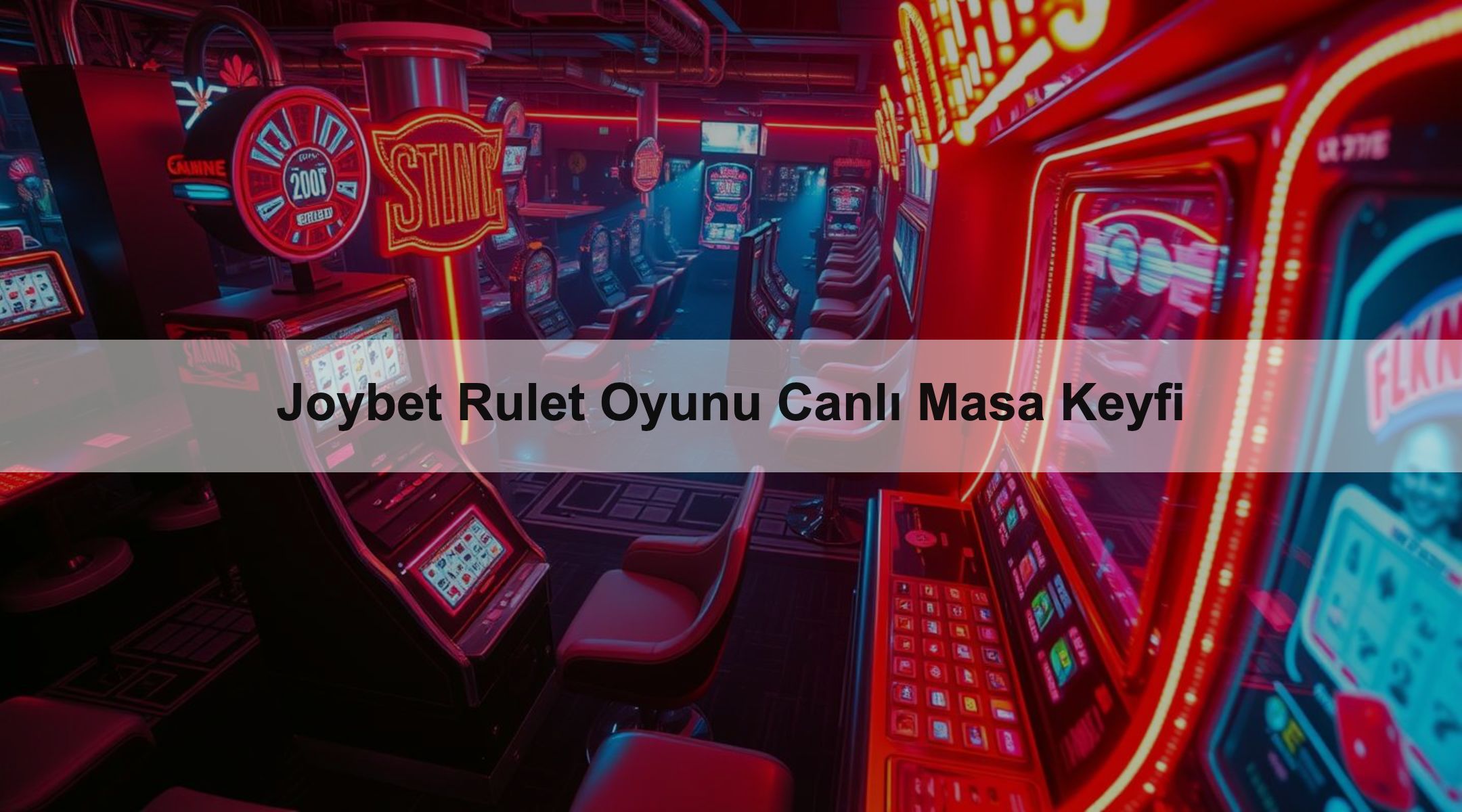 Joybet Rulet Oyunu Canlı Masa Keyfi